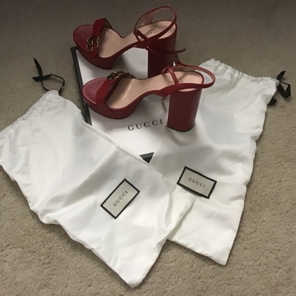 Gucci Marmont Platform Heel - Picture 9 of 9